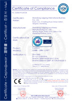 Çin Guangxi Ligong Machinery Co.,Ltd Sertifikalar